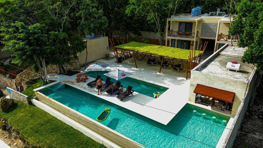 Hotel & Eco Cabanas Azul Maria Бакалар Экстерьер фото