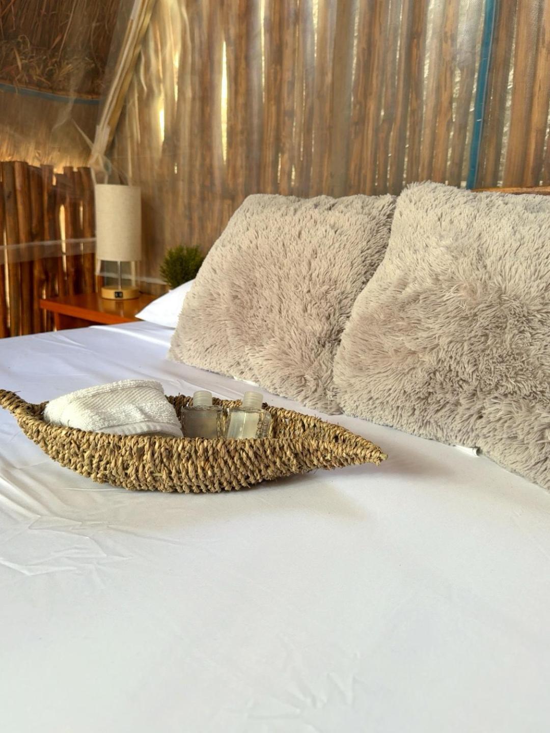 Hotel & Eco Cabanas Azul Maria Бакалар Экстерьер фото