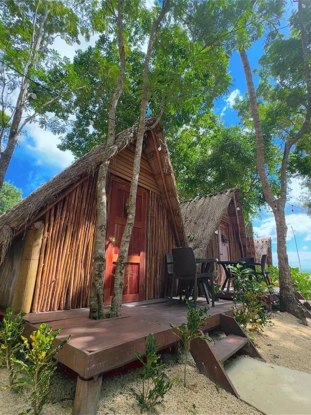 Hotel & Eco Cabanas Azul Maria Бакалар Экстерьер фото