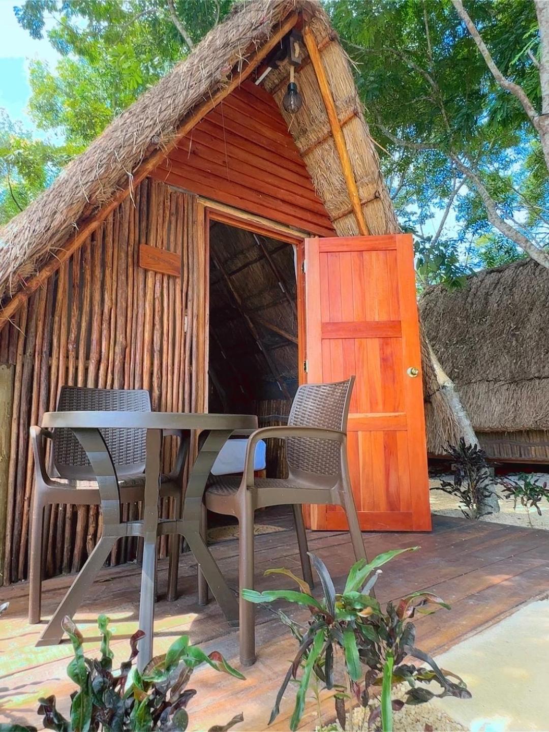 Hotel & Eco Cabanas Azul Maria Бакалар Экстерьер фото