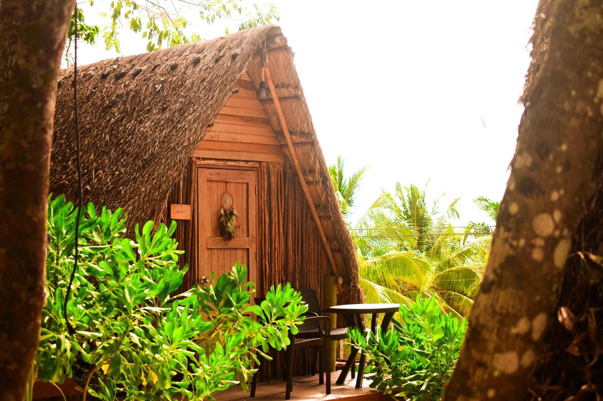 Hotel & Eco Cabanas Azul Maria Бакалар Экстерьер фото